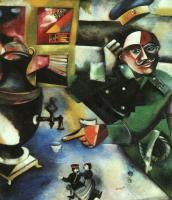 Chagall, Marc - The Soldier Drinks